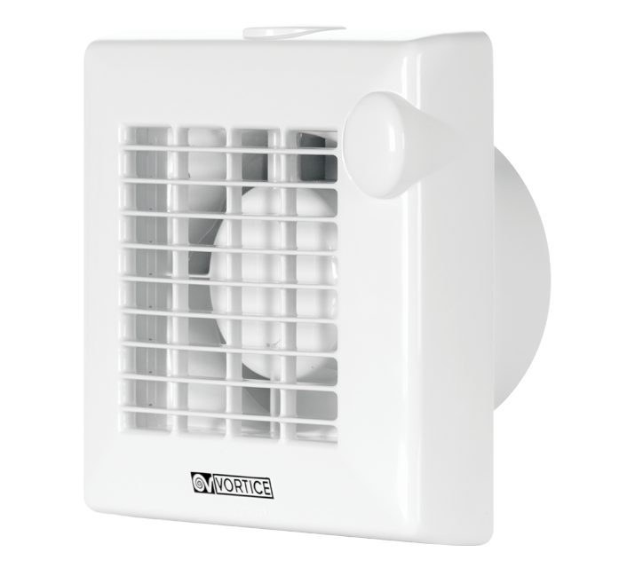 VORTICE M100 Model 4 Inch Exhaust Fan, Energy Efficient Performance for Kitchen and Bathroom Ventilation, Low Noise Operation
